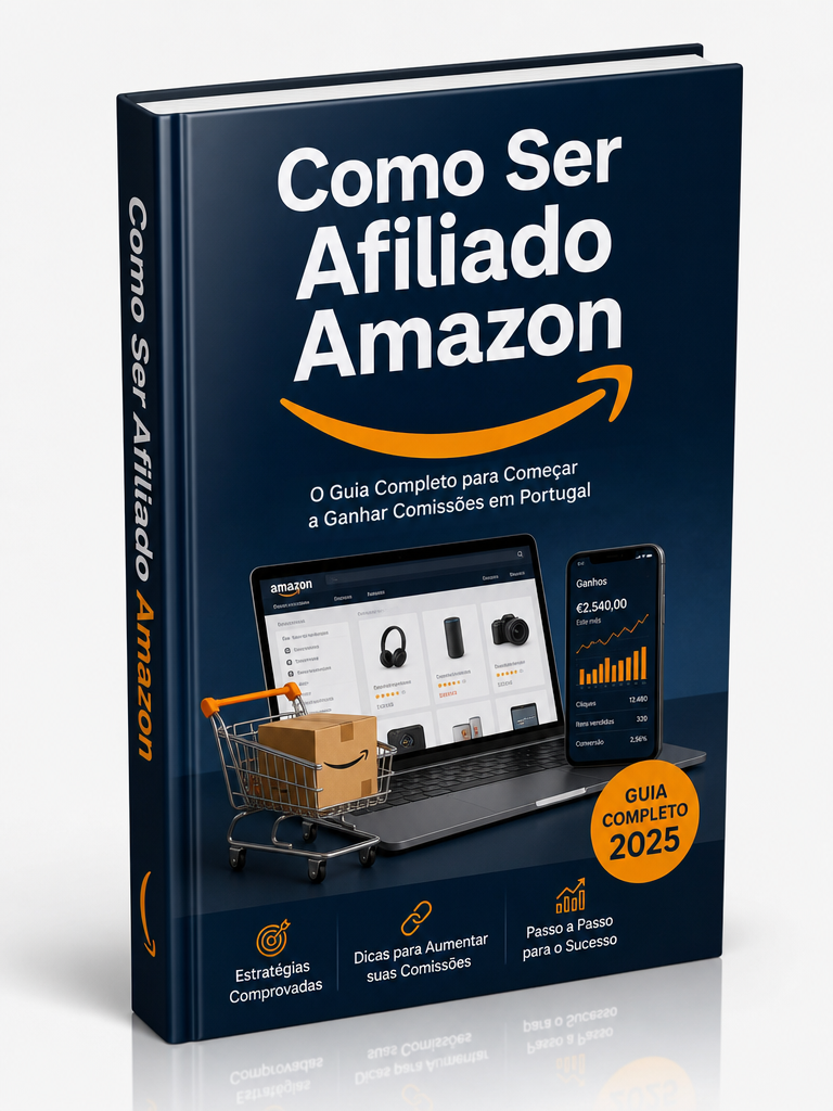Capa do livro Como Ser Afiliado Amazon