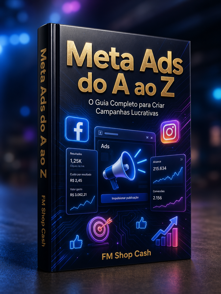 Capa do livro Meta Ads do A ao Z